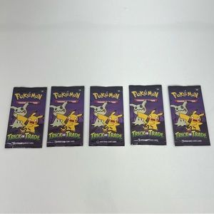 Pokemon TCG Cards Booster Pack Trick or Trade Mini (2022) New 5Pack Collectable